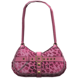 Leopard Glam Y2K Purse (Pink)