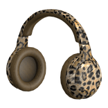 leopard headphones