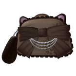 ♡ leopard kitty bag