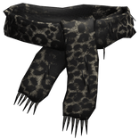 Leopard Print Archive Emo Neck Scarf