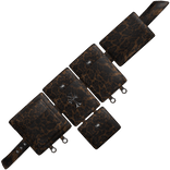 Leopard Print Chrome Crossbody Belt Bag (1.0)