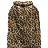 Leopard Print Fur Cape