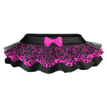 Leopard Print Neon Pink Skirt Black Tulle [3.0]