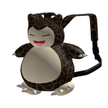 Leopard Print Snorlax Bag - Pink Cardigan Guy