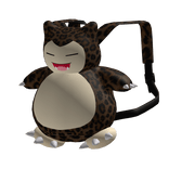 Leopard Print Snorlax Bag - Pink Cardigan Guy