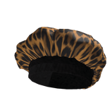 lepoard print bonnet