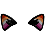 Les Pride Cat Ears in Black