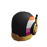 Lesb Pride DJ Helmet