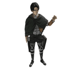 Levi Ackerman Anime Attack on Titan Shoulder Pal