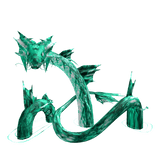 Leviathan Blue Dragon(Emerald)