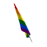 🏳️‍🌈 LGBTQ+ Flag Waist Flag [Waist]