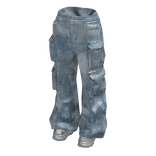 ʚ light baggy jeans w white shoes