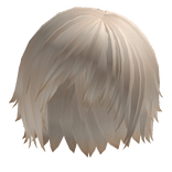 light blonde emo vkei anime hair