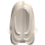 light blonde wavy long hair