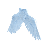 Light Blue Angel Wings [Emissive]