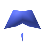 Light Blue Back Spikes