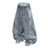 Light Blue Baggy Y2K Leopard Print Sweats