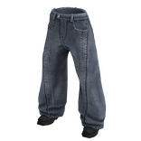 Light Blue Bootcut Jeans With Boots