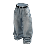 Light Blue Classic Baggy Denim
