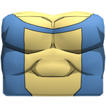 Light Blue Invincible R15 Torso