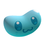 Light Blue Jelly Bean Friend!!!