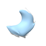 Light Blue Kemono Puppy Tail