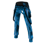 Light Blue Lightning Bolt Pants