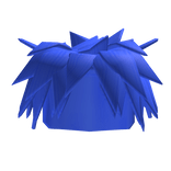 Light Blue Messy Hair