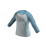 Light Blue Raglan Tee