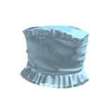 Light Blue Ruffle Top