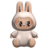 Light Brown Labubu Monster Plushie Backpack