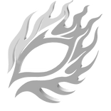 Light Flame Eye Sticker