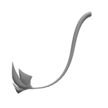 Light Gray Guest Devil Tail