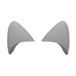 Light Grey Cat Ears