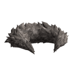 Light Grey Neck Fur Collar