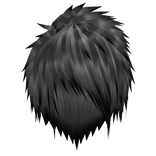 Light Grey Punk Messy Short Hair 2.0