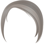 Light Pastel Blonde Emo Side Swept Bangs 