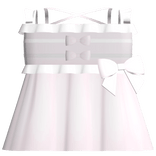 ♡꒰ light pink and white ruffled baby doll dress