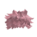 Light Pink Emo Scene Curly Messy Hair