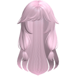Light Pink Fox Strands Long Hair