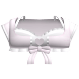 ♡꒰ light pink ruffled heart baby doll top