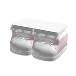  ♡ : light pink sneakers w/ frill socks