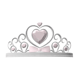 light pink tiara 