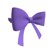 Light Purple Arm Bow (Left)