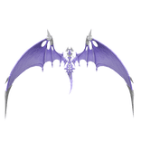 Light Purple Dragon Wings