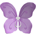 ♡ light purple fairy pixie wings