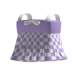 Light Purple Square Dress