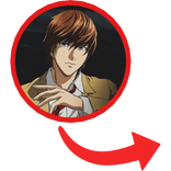 Light Yagami Red Circle