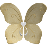 ♡ light yellow fairy pixie wings
