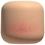 Lightly Freckled Anime Blush Face